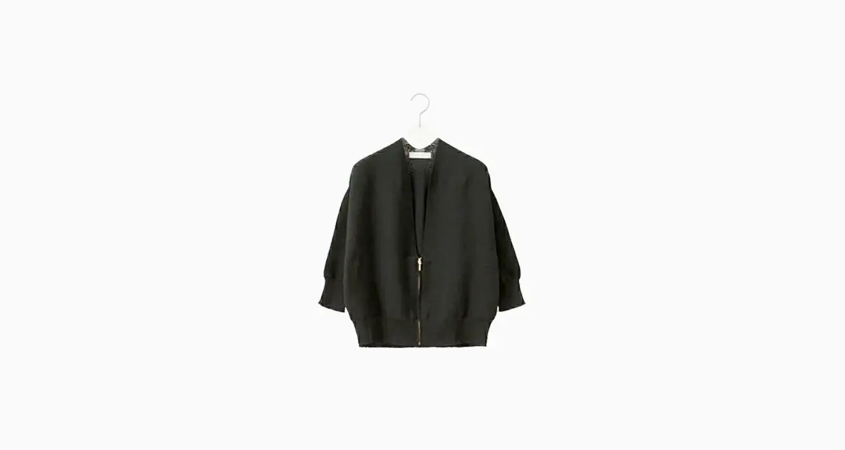 クイールニット/ステンカラーsoutiencollar