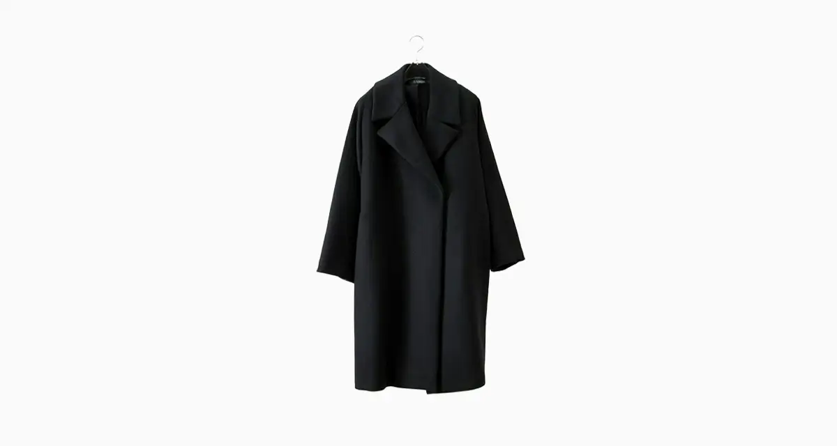 フォローコート ブラック/ステンカラーsoutiencollar