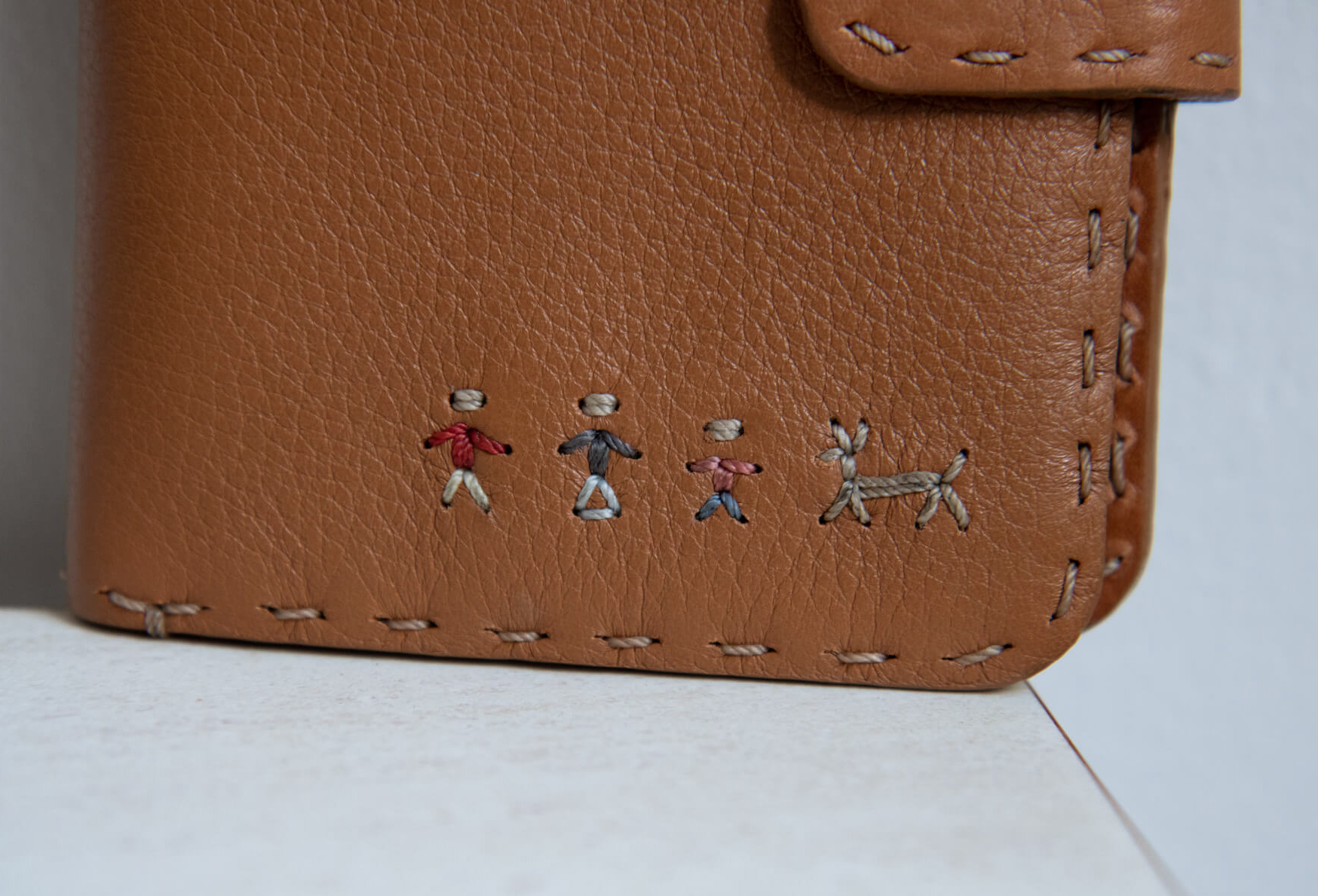 HENRY BEGUELINWALLET OCEAN M CUOIO / CUOIOFAMILY OMINOエンリー