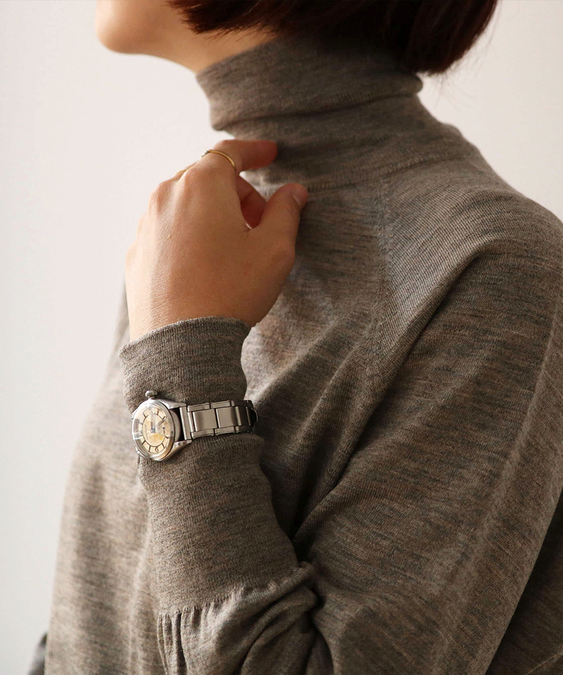 soutiencollar タートルニット