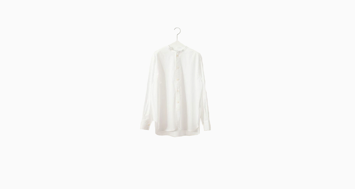 NEW パティシエシャツ/ステンカラーsoutiencollar