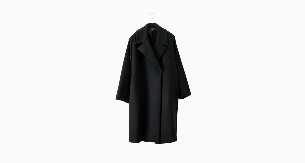フォローコート ブラック/ステンカラーsoutiencollar