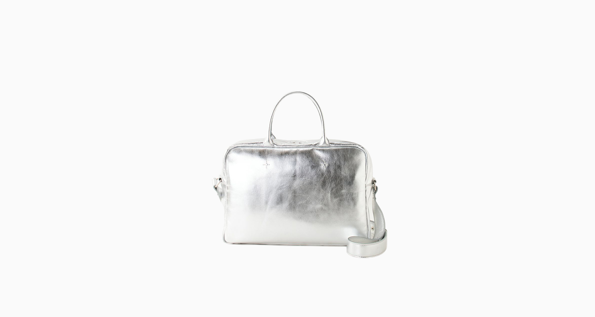 予約】6月初旬～中旬頃入荷予定「おかかえバッグ」シルバー「okakaebag