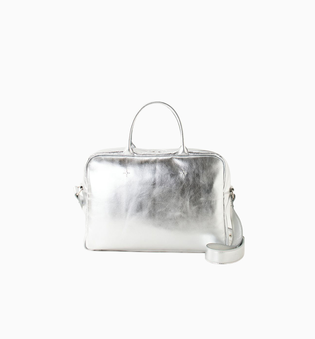 予約】6月初旬～中旬頃入荷予定「おかかえバッグ」シルバー「okakaebag