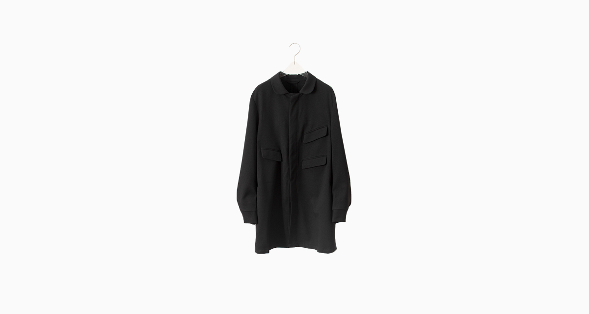 スリッポンコート/ステンカラーsoutiencollar
