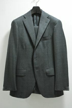 リングヂャケット カノニコ生地 テーラードジャケット ストライプ 段返り 48 RING JACKET リングヂャケット MEISTER/マイスター RP031F17 ネイビー