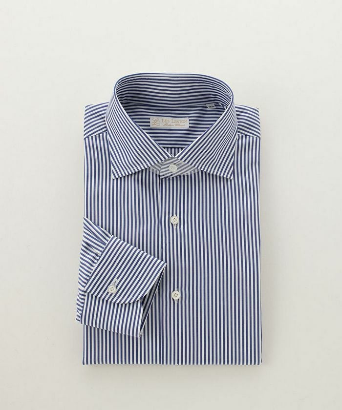 LES LESTON カシミア混シャツ Mサイズ LES LESTON レスレストン シャツ 1722-00006-WHBL | マドリガル公式
