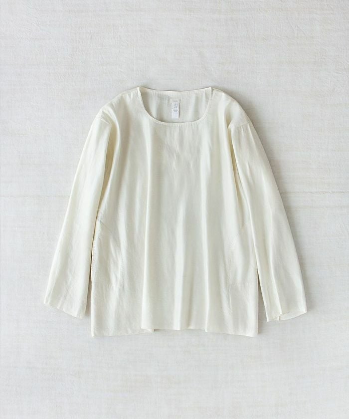 dosa ドーサ tunisian top w/hand stitching | マドリガル公式サイト
