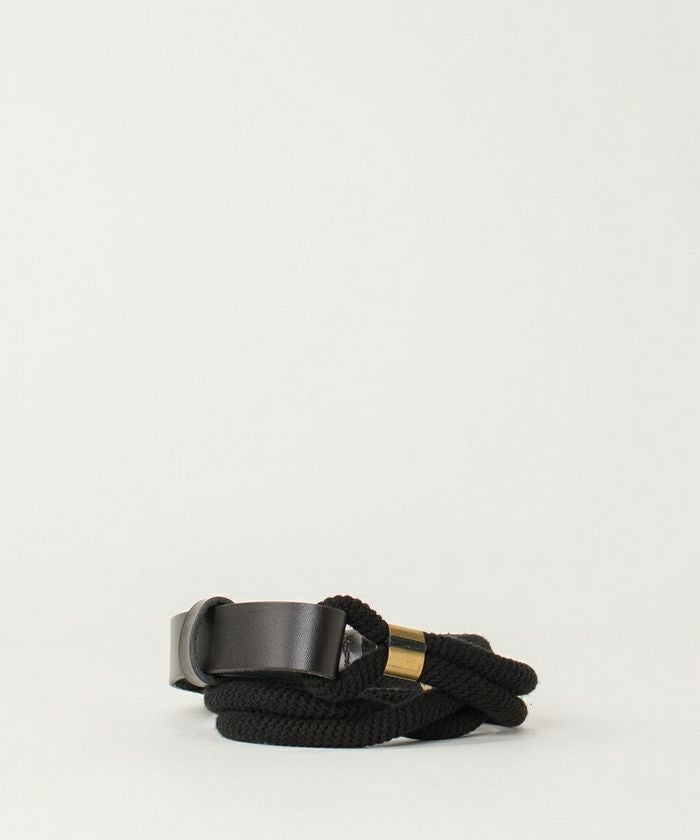 Eatable of Many Orders RIGATONI BELT BLACK エタブルオブメニー