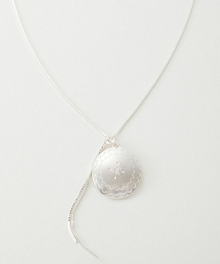Stink Syndicate NECKLACE AG OVAL-LL SILVER スティンクシンジケート
