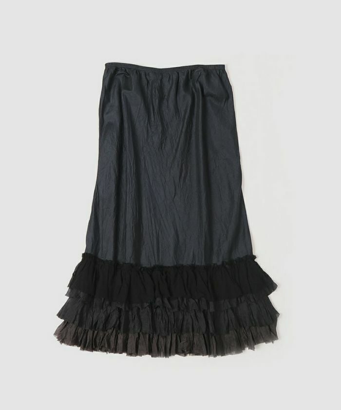 dosaラッフルスカート/ruffule skirt midnightドーサ | マドリガル公式