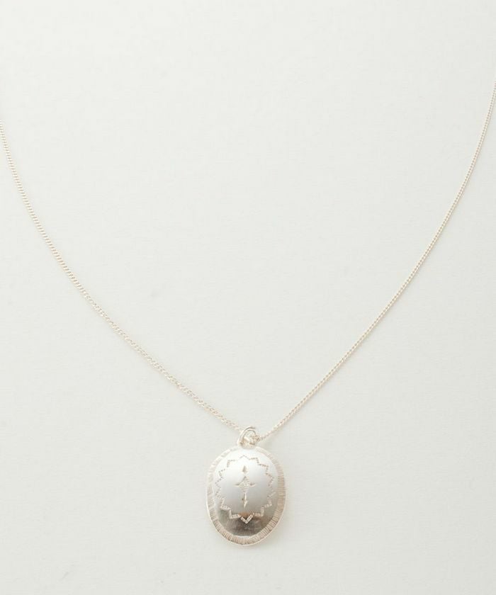 Stink Syndicate NECKLACE AG OVAL-M SILVER スティンクシンジケート
