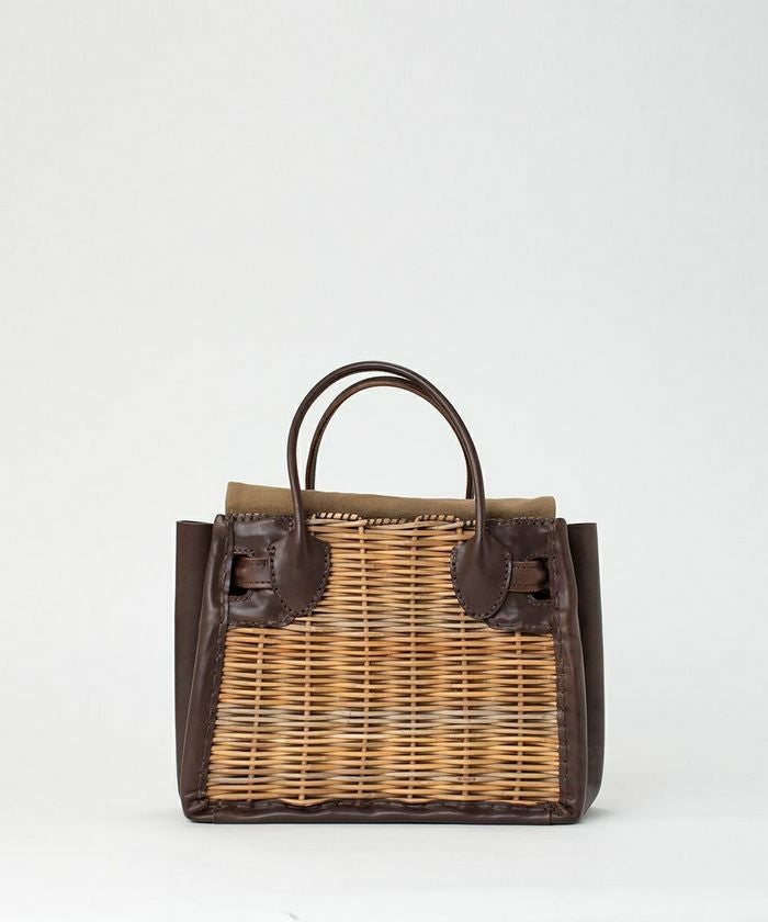 ebagos オイルショルダー・ベルトバッグトート型 CHOCO（スタイリスト