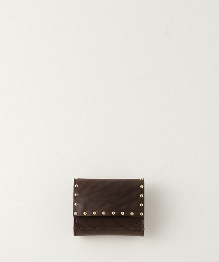 ebagos オイルショルダー 三つ折り財布(カシメ) CHOCOエバゴス