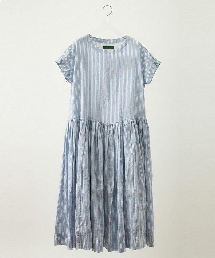 CASEY CASEY 14FR309 PASHA ROUCHE DRESS-LC ケーシーケーシー