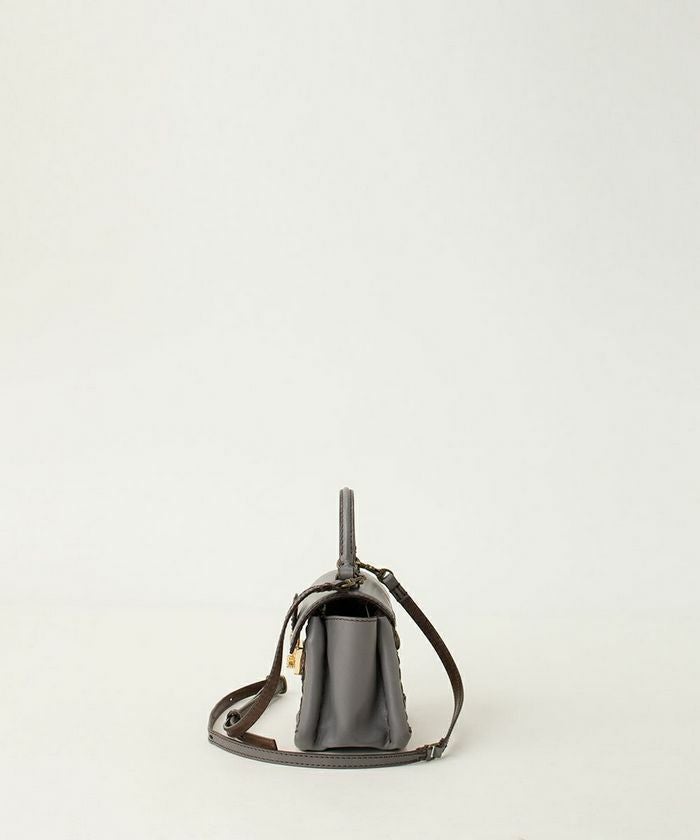 ebagos エバゴス/カーフ・ハンドバッグ SS（かっちりバッグプティ）