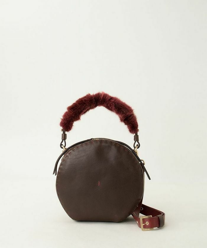 HENRY BEGUELIN BAG CAPPELLIERA MAN.PELLICCOA M MAT.CALF CUOIO INV