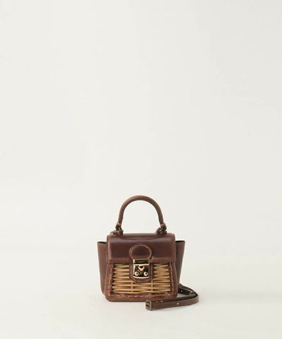 ebagos カーフ・ハンドバッグ SS（かっちりバッグプティ）カーフレザー 