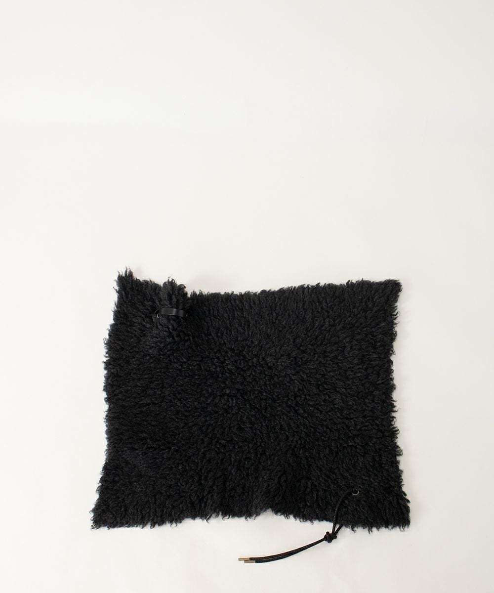エバゴス ウールかぶせ 2019aw ebagos ウールかぶせ1本手 BLACK - MADRIGAL（マドリガル）