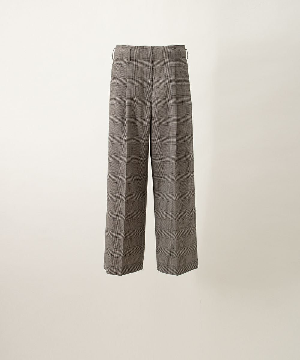 テーラードパンツ グレンチェック」「Tailored Pants Glen check