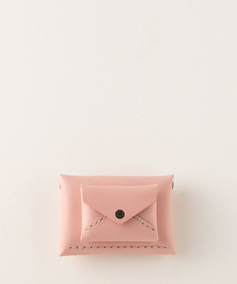 新品　ebagos 別注レザー　財布　3 ET DEMI ピンク　エバゴス ebagos エバゴス 封筒型財布 | マドリガル公式サイト - MADRIGAL