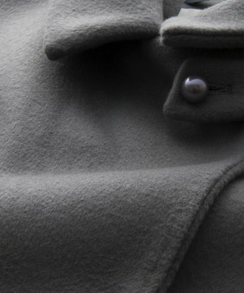 フォローコート」 NIGHT GREY「Follow Coat」soutiencollar（ステン