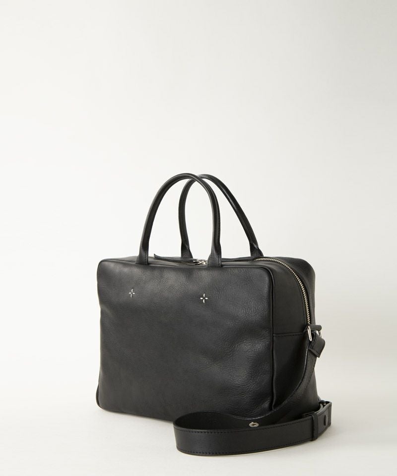 おかかえバッグ」ブラック「okakaebag」soutiencollar（ステンカラー