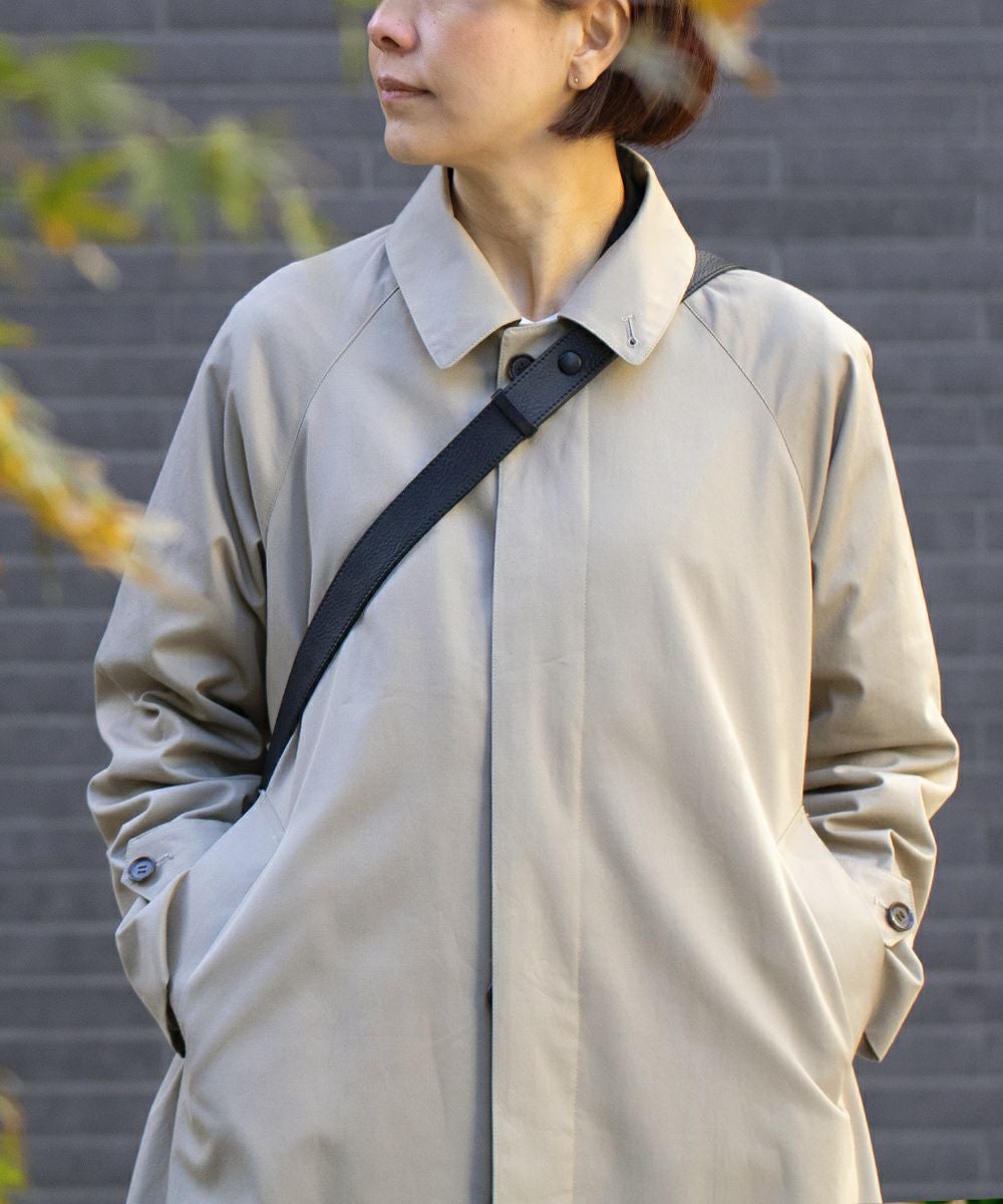 おかかえバッグ」ブラック「okakaebag」soutiencollar（ステンカラー