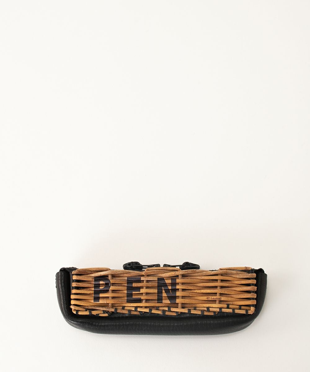 エバゴス　エナメルベジタブル　BLACK 小雪の介さん専用 ebagosベジ・シュリンク PENケース BLACK エバゴス | マドリガル公式
