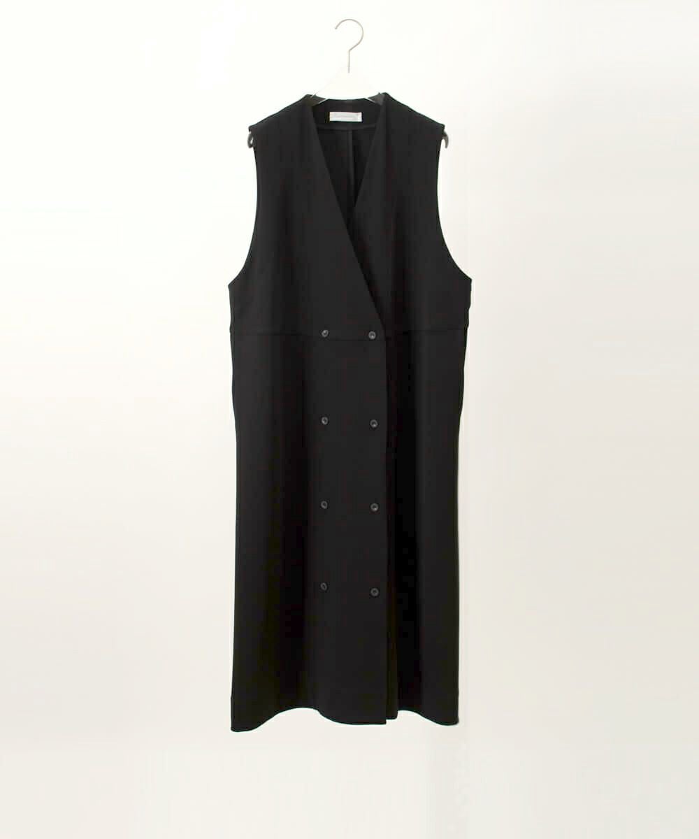 MURRAL Monochrome long gilet/モノクロームロングジレ MURRAL/ミューラル】Monochrome long gilet/モノクロームロングジレ