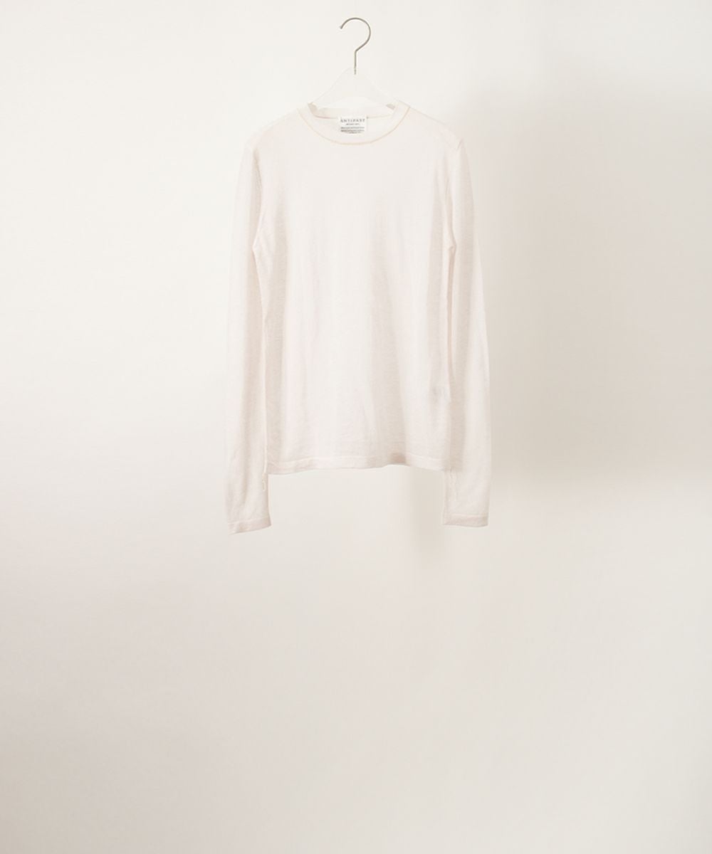 アンティパスト ANTIPAST トップス ANTIPAST(アンティパスト)｜コットンフライスハイネックTシャツ with