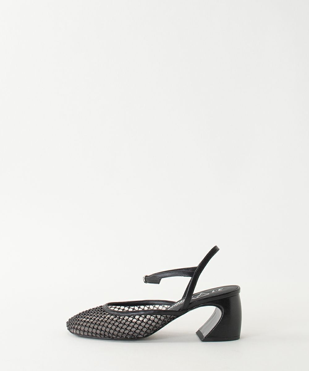 3.1 Phillip Lim ID MARY JANE-65MM CRESCENT HEEL W EMB パンプス 3.1