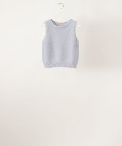 Kristina Ti Angora top with trimming トップス クリスティーナ ティ 