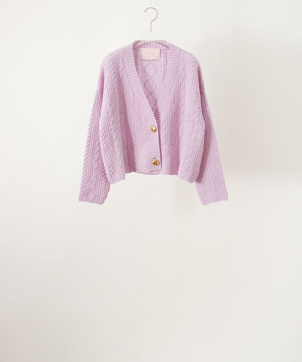 Kristina Ti Diamond pattern cardigan カーディガン クリスティーナ