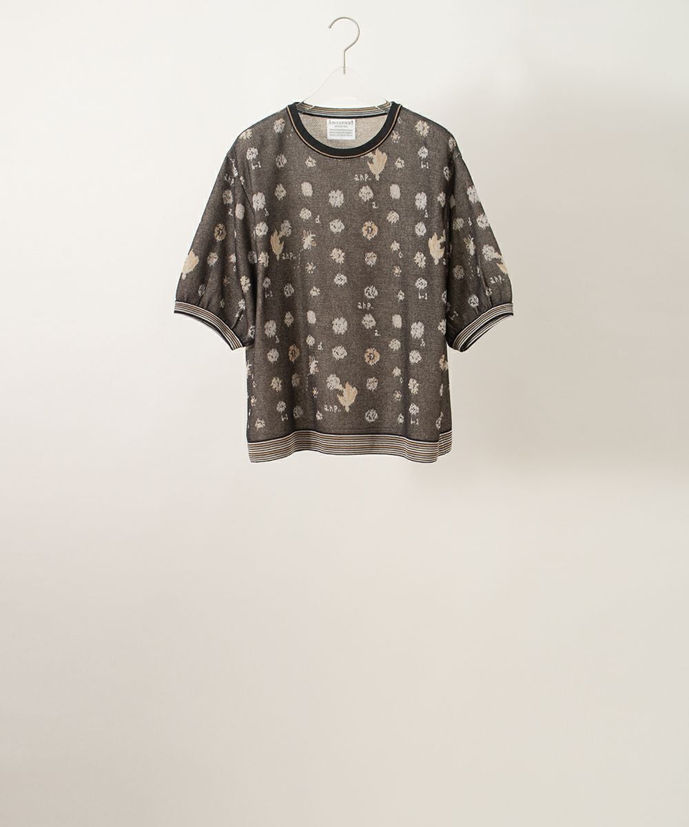 アンティパスト ANTIPAST トップス ANTIPAST(アンティパスト)｜コットンフライスハイネックTシャツ with
