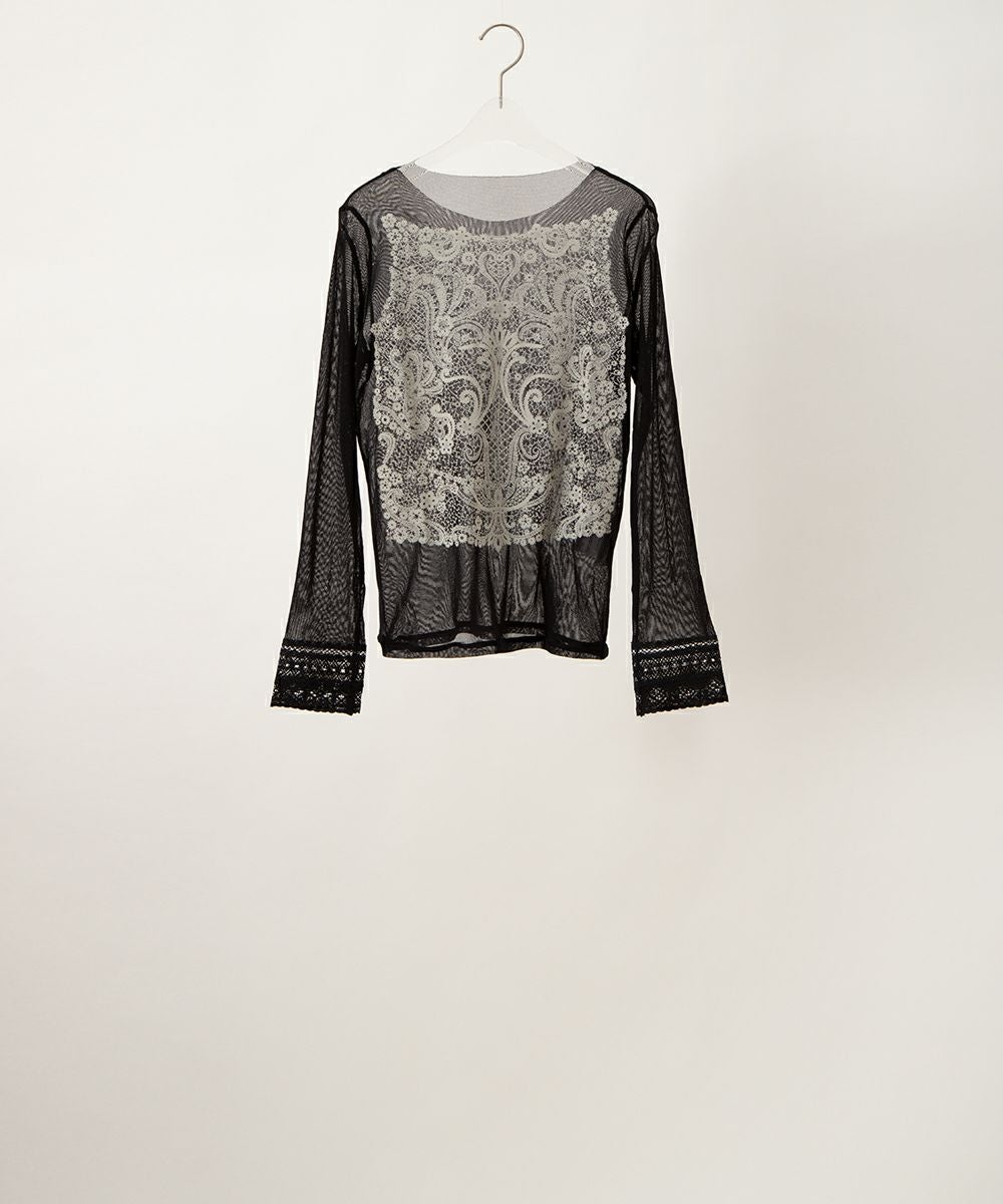 フロックカットソー」F53 「Frock cutsaw」soutiencollar（ステン