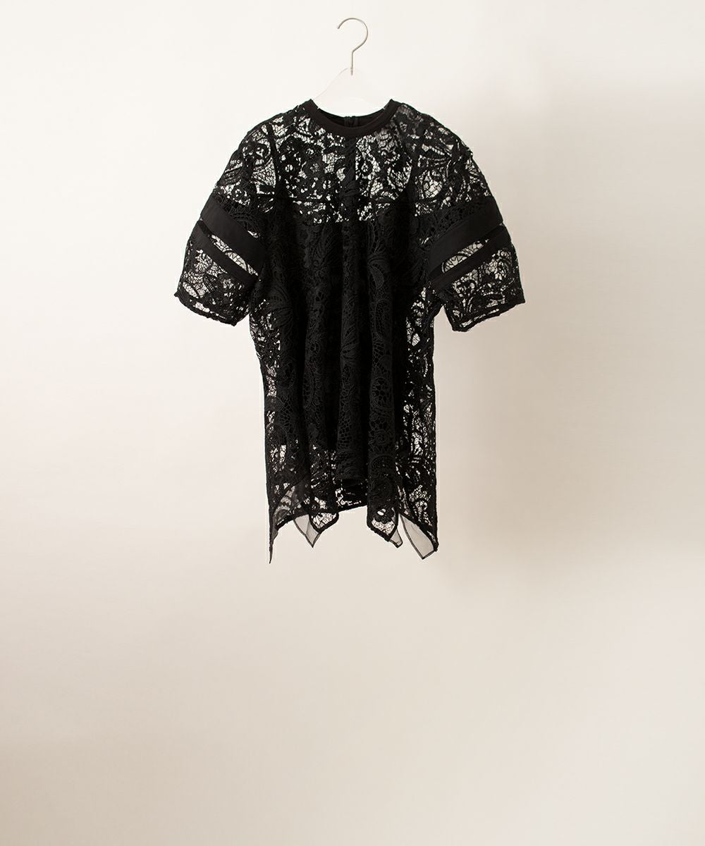 3.1 phillip lim フローラルトップス 3.1 Phillip Lim CORDED EMBOIDERED LACE SS FLOUNCE TOP トップス 3.1