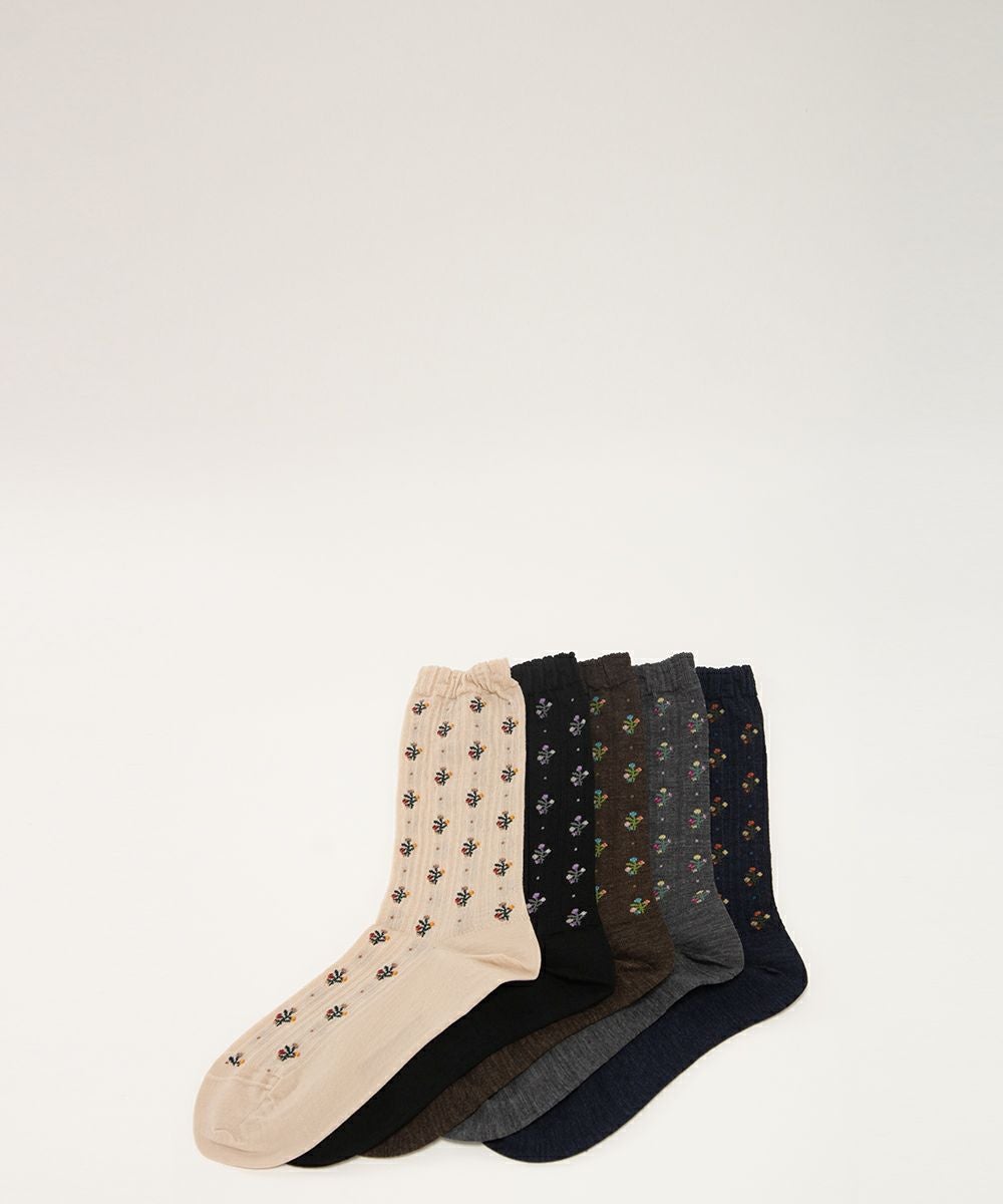 ANTIPAST FLOWER STRIPE SOCKS アンティパスト レビュー | MADRIGAL