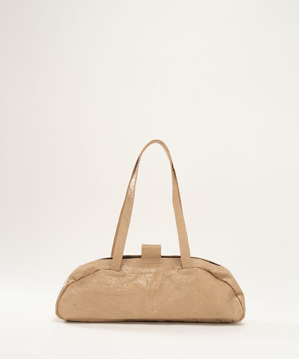 美品　ebagos エバゴス　かごバッグ　ハンドバッグ　フェルト　ベージュ エバゴス/ハンドバッグ/ベージュ/ラタン×レザーの買取実績【ブランディア】