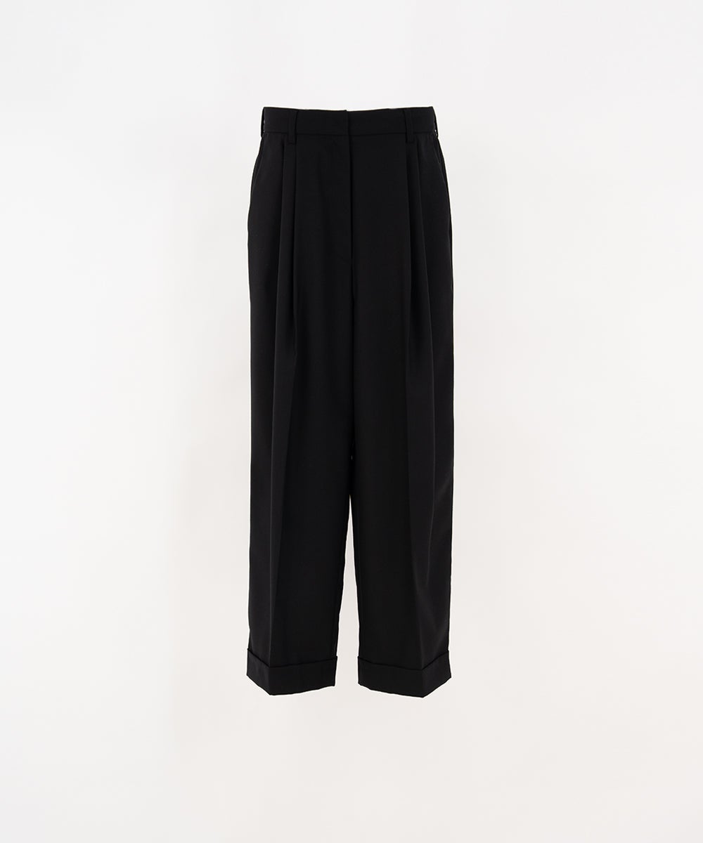 ダブルタックパンツ」【製作中】「Double tuck Pants」soutiencollar